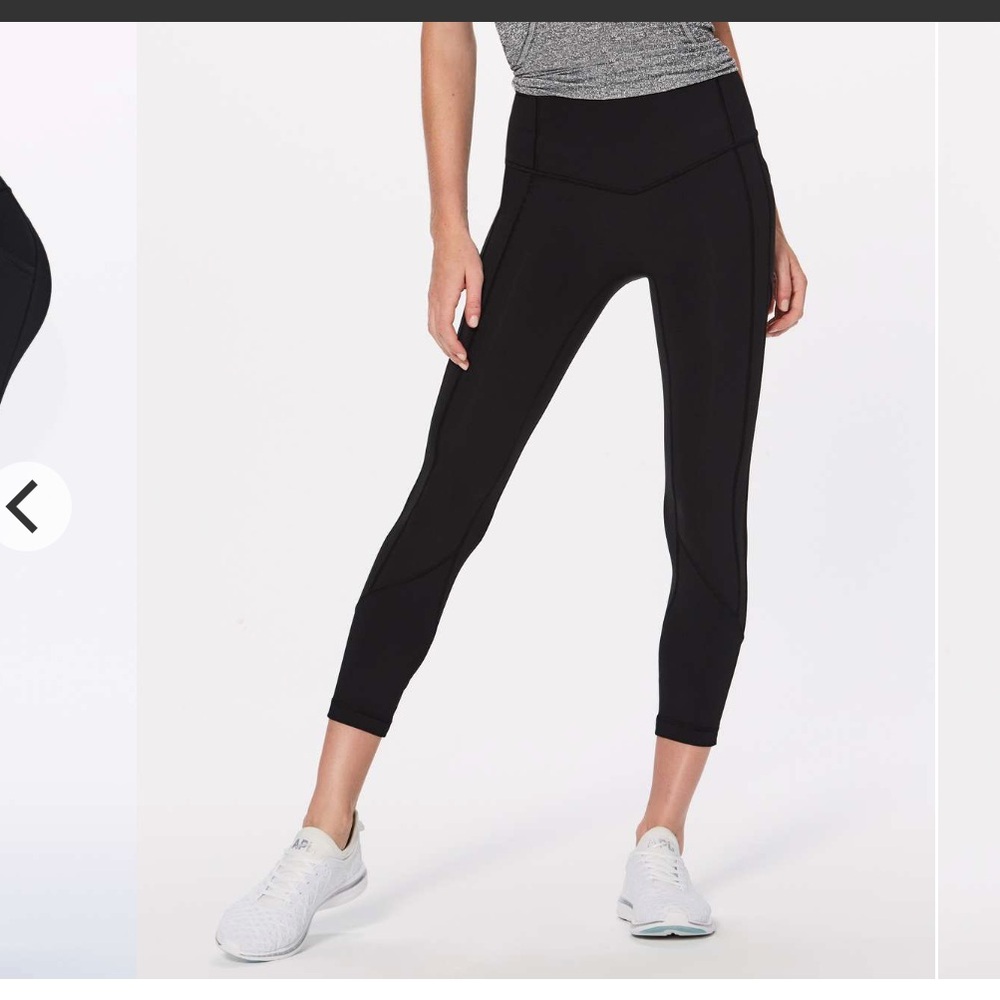 Lululemon All The Right Places Crop II *23"
Black